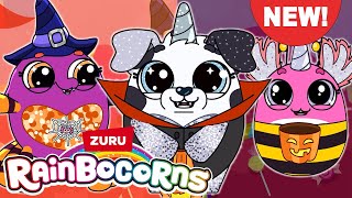 NEW Halloween Trick or Treat Adventure  Cute Animal Cartoons for Girls  Fun Family Videos [upl. by Malory]