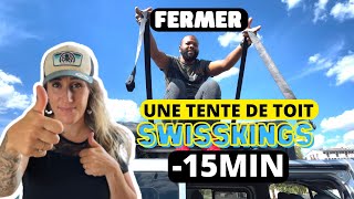 ON A TESTÉ POUR VOUS FERMER UNE TENTE  roadtrip vanlife divertissement family [upl. by Shepley]