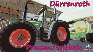 LS19  Dürrenroth PressenWickeln HD [upl. by Onitnas]