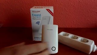 TPLINK TLWA850RE 300M Wireless Range Extender [upl. by Raquela909]