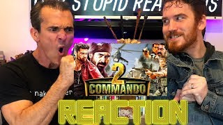 COMMANDO 2 Trailer REACTION [upl. by Tutt]