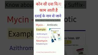 Mycin  Antibiotic Use  Yasheyecare [upl. by Enillebyam714]