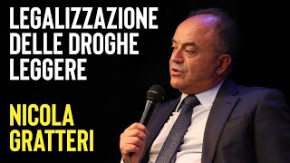 Nicola Gratteri sulla legalizzazione delle droghe leggere [upl. by Lunn]