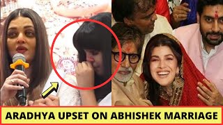 Aaradhya Bachchan Upset On Abhishek Bachchan And Nimrat Kaur Pregnancy And Marriage News [upl. by Rubliw]