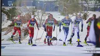 Planica 2023 mens 50km finish [upl. by Assenev]