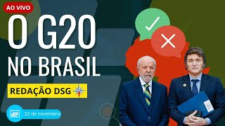 🌍 Redação DSG As Repercussões do G20 no Brasil [upl. by Ardnuat]