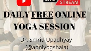 Apni Yogshala is live [upl. by Llesirg]