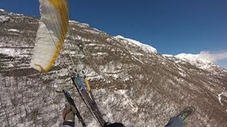 stallo parapendio 10 secondi di paura avax xc2 [upl. by Ynaffat661]