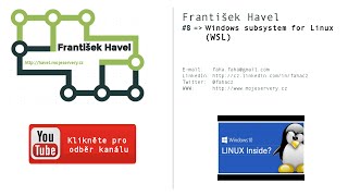 František Havel 8 Windows Subsystem for Linux CZ  Česky [upl. by Adiana952]