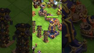 Monolith 3 level complete ❤clashofclans cocshortsfeed shortsviral [upl. by Parnell]