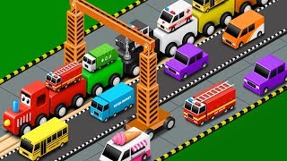 Colors for Children to Learn with Toy Street Vehicles  Educational Videos  Toy Cars for KIDS [upl. by Ynner899]