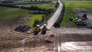 St Austell To A30 Link Road Construction Update September 2023 [upl. by Norse]