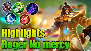 ROGER ANUBIS SKIN IS BROKEN😱🔥ROGER HIGHLIGHTS VIDEO 🔥 [upl. by Chick]