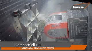 CompactCell 100 horizontal machining center [upl. by Annehcu]