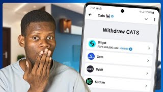 How to Connect CATS to Bitget Kucoin amp Bybit  CATS Airdrop [upl. by Artemas]