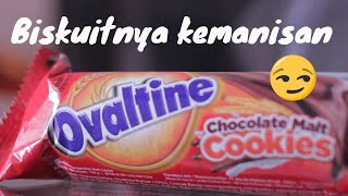 REVIEW Ovomaltine Biskuit  Ovaltine Cookies icipicip [upl. by Googins]