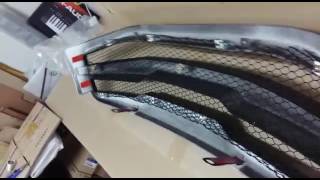 VIP STYLE SsangYong Korando Sports  Wide Tuning Extended Grille with Mesh [upl. by Jovita441]