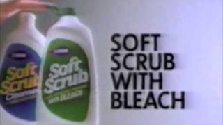 Soft Scrub with Bleach commercial  1990 [upl. by Kyne971]