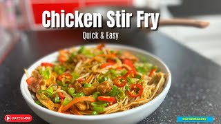 The Best Chicken Stir Fry  Simple amp Delicious [upl. by Jessabell877]