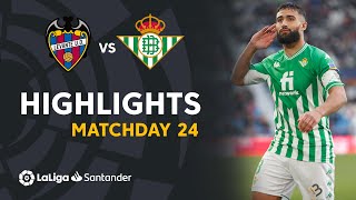 Resumen de Levante UD vs Real Betis 24 [upl. by Aliuqet156]