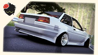 Week five of drifting in Assetto  Nanohanadai AE86 [upl. by Gurney370]