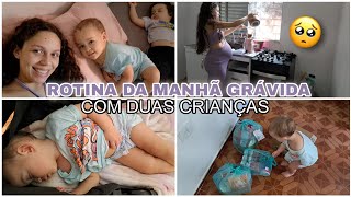 ROTINA REAL DO NOSSO DIA COMPREI AS MERENDAS DAS CRIANÇAS 🥹🙏🤰🩷🏠 [upl. by Alexandra733]