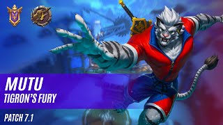 Mutu TIBERIUS PALADINS COMPETITIVE PRO PLAYER TIGRON’S FURY [upl. by Diarmid5]