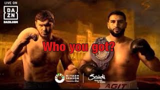 FIGHT PREDICTION ARSLANBEK MAKHMUDOV VS AGIT KABAYEL🤔 [upl. by Zoarah361]