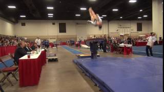 Hadyn Crossen JPAC  L10 Vault JRE 2016 JO Nationals [upl. by Elfont28]