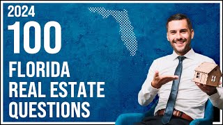 Florida Real Estate Exam 2024 100 Questions with Explained Answers [upl. by Akfir]