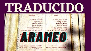 🙏 Padre Nuestro ARAMEO TRADUCIDO Canto y Pronunciación Oración Monte de los Olivos [upl. by Gney11]