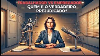 Trabalhador vs Empregador Quem é o prejudicado  Justo e Perfeito  Dra Mariana Faloppa  07 [upl. by Olraced805]