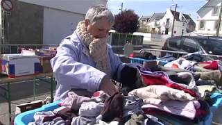 QUIBERON  ⛑️ 👕 👖 Braderie Croix Rouge Française  TV Quiberon 247 [upl. by Naeerb54]