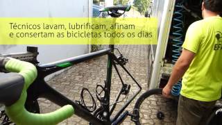 O trabalho dos mecânicos da EFAPEL na Volta a Portugal em Bicicleta [upl. by Hillegass]