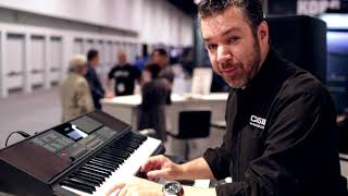 Casio CTX Series Keyboards NAMM Show Demonstration [upl. by Aciraa]