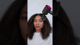 Dyson Suspersonic blowout on natural hair [upl. by Atrebor]