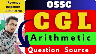 OSSC CGL Arithmetic Strategy  Question Source  Book list  2023 [upl. by Ahsilem838]