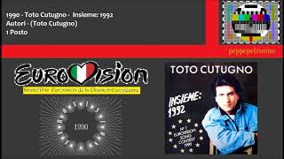 1990  Toto Cutugno  Insieme 1992 [upl. by Aicella]