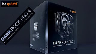 bequiet DARK ROCK PRO 4 Unbox installation [upl. by Charyl177]