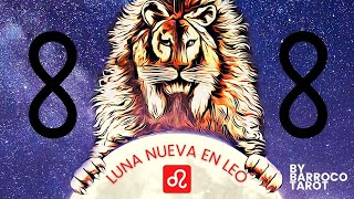 🌛♌Luna Nueva en Leo 8821 La revolución comienza por el corazón [upl. by Ecnadnac943]