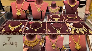 Tanishq Top Selling Necklace Set with Price and Weight 169000₹ onwards Tanishq Gold Necklace Set [upl. by Odlavso797]