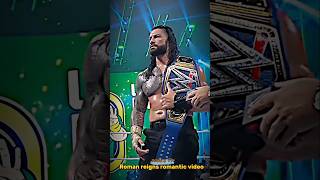 Roman reigns romantic video wwe youtubeshorts shortsfeed motivation gymworkout exercise 👹☠️💀 [upl. by Yemarej116]