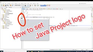 How to Change logo in jFrame on java project in 🔴NetBeans IDE [upl. by Jaquelyn]