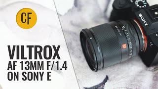 Viltrox AF 13mm f14 lens reviewon Sony E mount [upl. by Bunnie]