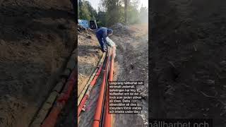 Rörisoleringisolering insulation reels reel shortvideo contentcreator construction business [upl. by Llerrat]