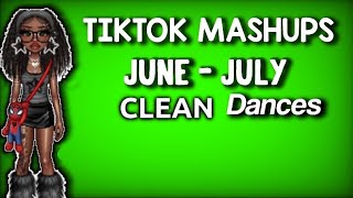 CLEAN🫧🪥 TIKTOK MASHUPS JUNEJULY CLEAN DANCES 2024 [upl. by Ivatts741]