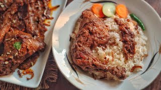 Eng আজ ঘরে থাকা মসলায় চিকেন রোস্ট রান্না করলাম  Easy Chicken Roast Recipe [upl. by Alleen839]