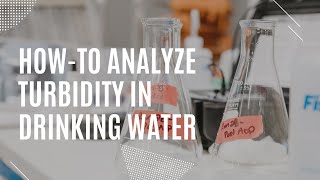 Howto analyze turbidity of a drinking water sample [upl. by Eelarat]