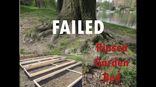 FAILED How to avoid and block tree roots invading raised gardening beds [upl. by Erolyat]