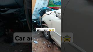 Car accident 😱😱shorts accident car [upl. by Oza]